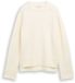 Tom Tailor Losvallende gebreide trui Whisper White XL