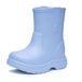 Ladeheid x Camminare Bottes de pluie pour enfants – Super légères – Filles – Garçons – Camel – 22/23 - LA-CA-Bear