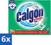Calgon 6 x Wasmachinereiniger Tegen Kalkaanslag 48 Tabletten