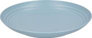 Plasticforte Rond bord/camping bord - D25 cm - ijsblauw - kunststof