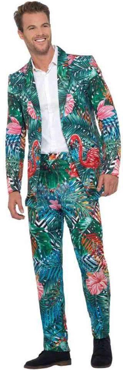 Smiffys Hawaii kostuum Tropisch man - Maat L - Multicolour