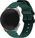 Strap-it Nylon gesp smartwatch bandje - donkergroen