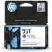 HP 951 Cyaan Cartouche d'encre originale CN050AE