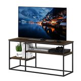 Furinno Moretti Modern Lifestyle TV-standaard voor tv tot 50 inch, Columbia Walnut