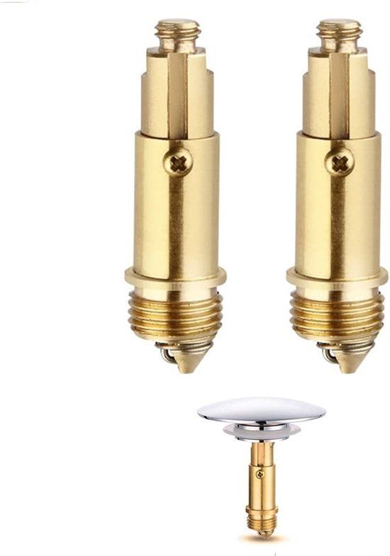 Waterval gootsteen Pop-Up montage schroef - Wastafel m8 click schroef - 2 Stuks