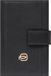 PIQUADRO Kaarthoes Circle Compact Wallet With Single Slider RFID Black Zwart