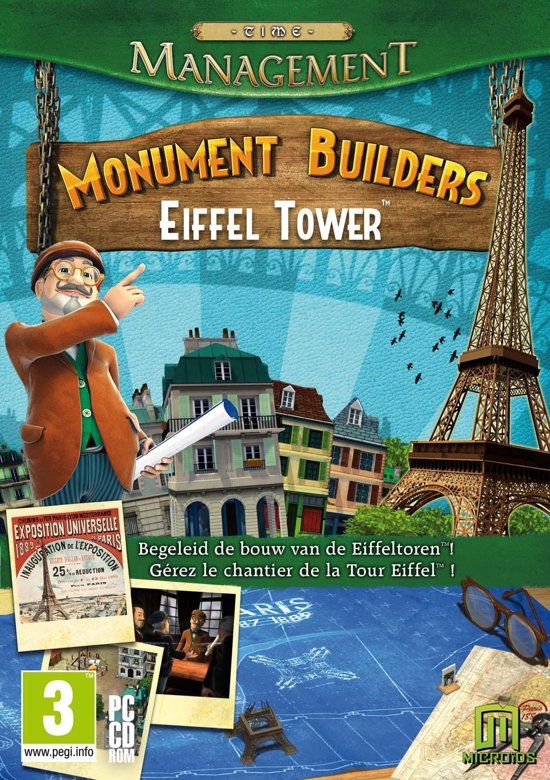 MSL Monument Builder Eiffel Tower - Videogame
