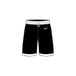NIKE heren Bermudashorts Mens Team25 Basketball Stock Short - Black