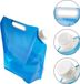 Sac d'eau 5 litres - Pliable - Avec bouchon de fermeture
