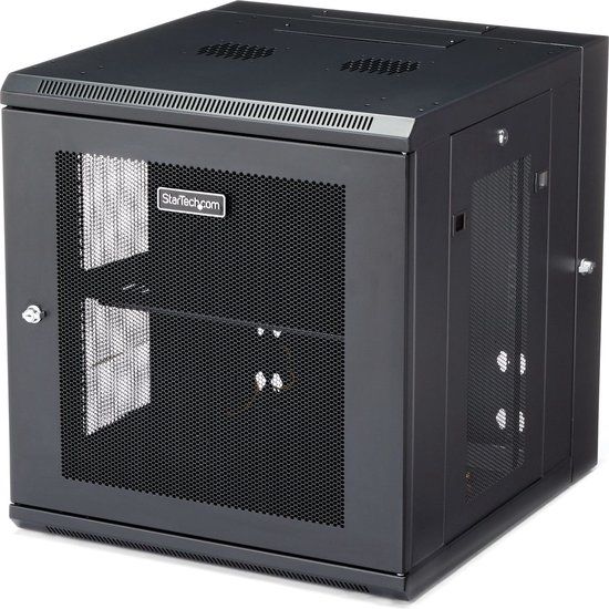 StarTech 12U Server Rack - 20 inch Deep - Wall Mount - Hinged
