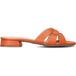 Lina Locchi Slippers Led Knoop Slipper Oranje