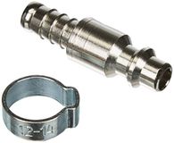Mecafer 156308 inzetstuk, gekarteld, buis, 8 x 13