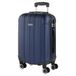 ITACA - Valise Cabine 55x35x20 Rigide Légère à Roulette 4 Roues Pivotantes avec Combinatie Hangslot Bagage Cabine Idéal pour Voyager en Avion Petite Valise Compacte, Marine