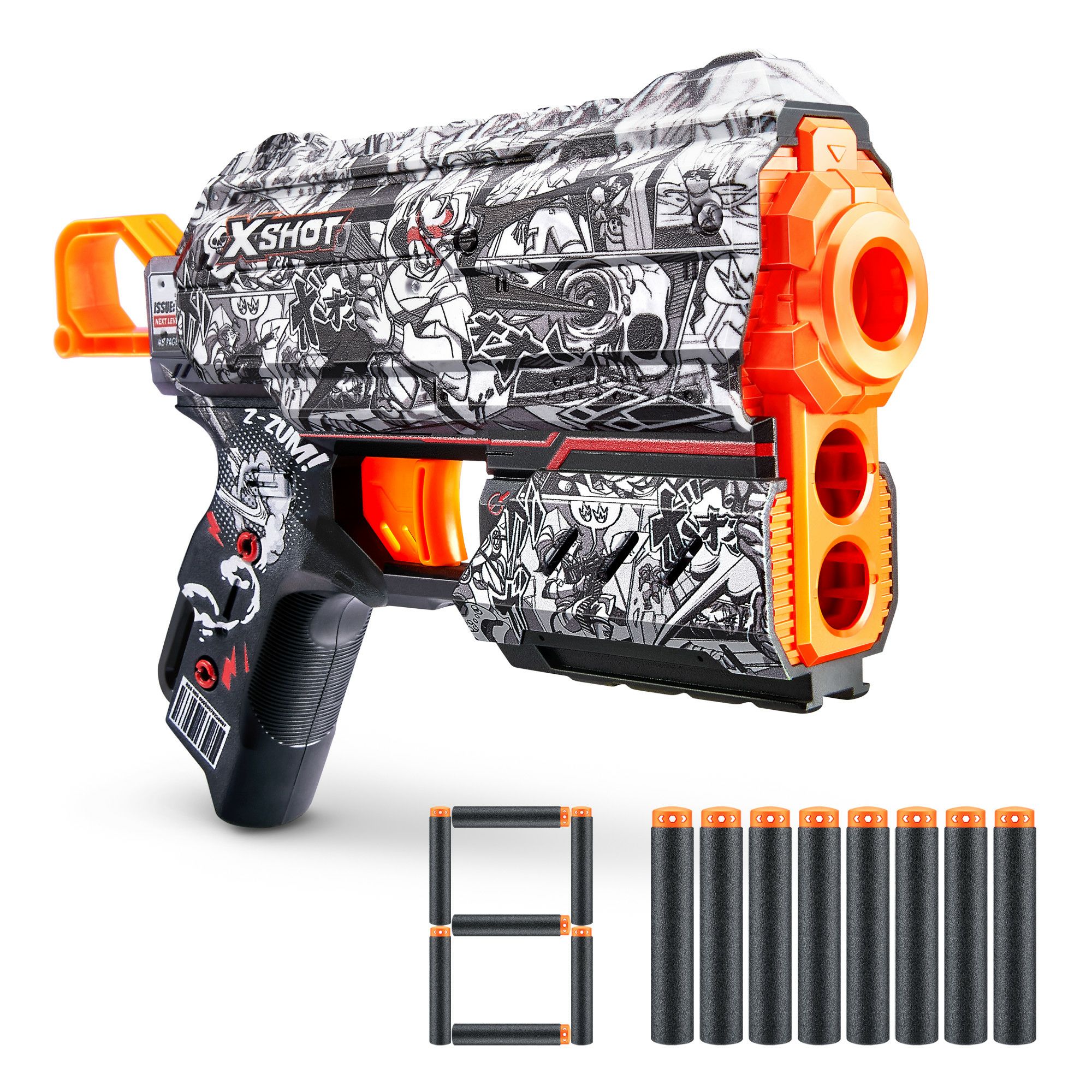 ZURU XSHOT Skins Flux Blaster (incl. 8 pijlen)