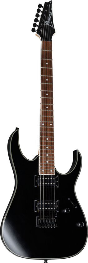 Ibanez RG421EX Hardtail RG elektrische gitaar Black Flat