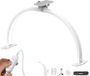 NEEWER Basics HM02-D Halve maan nagellamp voor tafel, 36 W, inklapbare nagelstudio, booglamp, led-manicure, halve ringlamp met telefoonhouder, voor make-up, beauty, tattoo, bovenhoofd, video-opnames