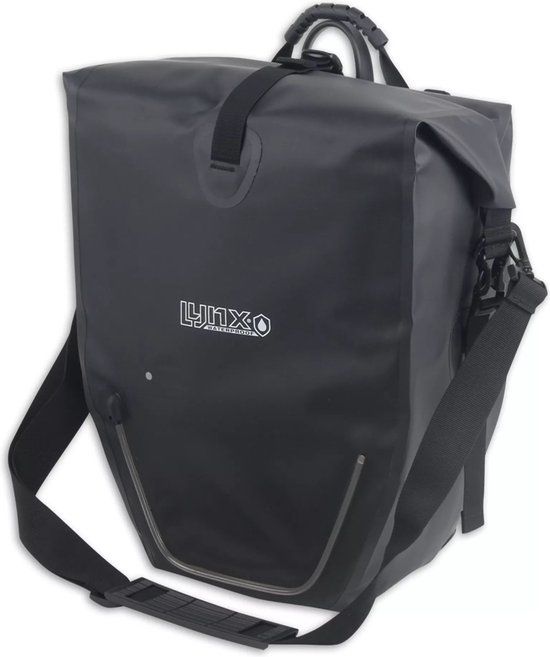 Lynx Rocky XL Single Pannier Bag - 25L - Black - Waterproof