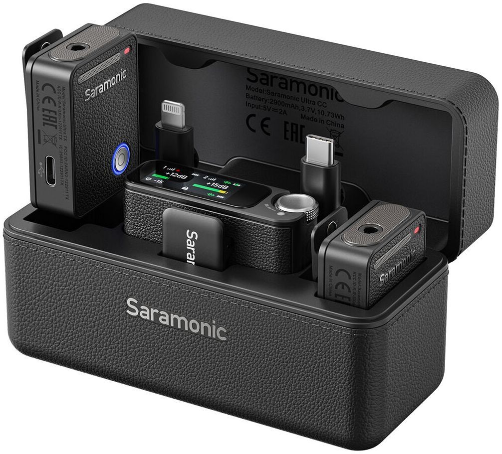 Saramonic Ultra Black + 2x Lavalier - 6977490710389