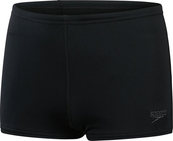 Speedo Endurance+ Aquashort Zwart Jongens Sportzwembroek - Maat 176