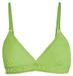 Soutien-gorge fille - Coton uni avec bretelles réglables vert