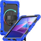 Selected by GSMpunt.nl Lenovo Tab M10 Gen 4 (2025) Hoes met Screen Protector en Handriem Blauw