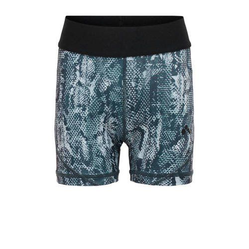 ONLY Girls sportshort Fox blauw/lichtgrijs/zwart