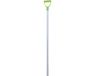 Vplast Mestvork steel alum. 115 cm limegroen handvat
