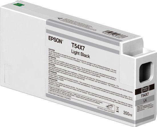 Epson Original Ink Cartridge T54X700 Light Black 350ml
