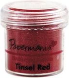 docrafts Embossing Powder (1oz) - Tinsel Red - 5055170123825