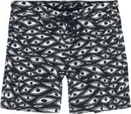 Gothicana by EMP Gothicana Zwarte zwembroek met een all-over print - Heren - XXL