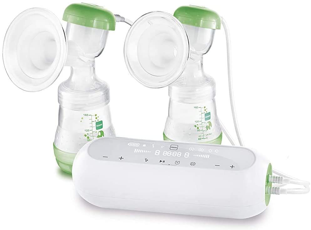 MAM 2in1 elektrische borstkolf - Dubbelzijdig - 160 ml - 2 stuks