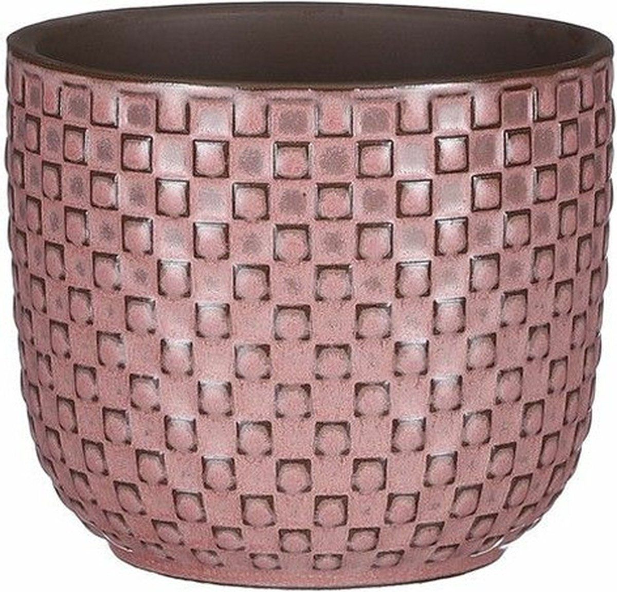 Mica Decorations - Bloempot - Keramiek - Roze - D11 cm