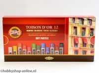 Koh-i-Noor Toison dust chalk set 12 pcs