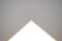 MOUNTBOARD WHITE CORE PLUS 1200X815MM ASH GRIJS