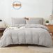 TRANKIELO® - Ensemble de literie 200x200 cm - Coton - Hypoallergénique - Respirant avec 2 taies d'oreiller 80x80 cm