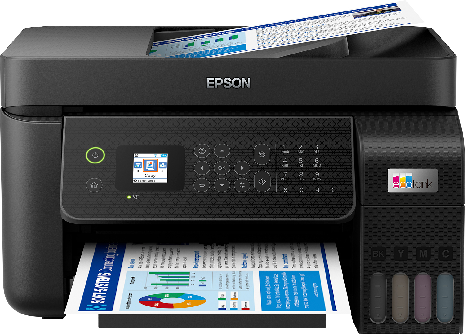 Epson EcoTank ET-4800 A4 multifunctionele Wi-Fi-printer met inkttank, inclusief tot 3 jaar inkt