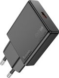 Hoco - Single Port PD20W Snellader Zwart