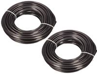KOTARBAU® Set van 2 versterkte grastrimmerdraad, 2,4 mm x 15 m (30 m), draadspoel voor bosmaaier, professioneel