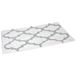 MSV Badmat Retro Katoen 50x80cm Wit/Lichtgrijs