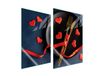 HERZ Plaque de protection en verre pour cuisine, 2x35x52 cm