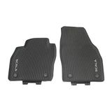Skoda 657061502 Rubberen vloermatten voor het hele jaar door met Scala opschrift in wit