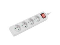 Lanberg lantaarn, 1,5 m, gebogen, 4 x 230 V, PL WITH CIRCUIT BREAKER