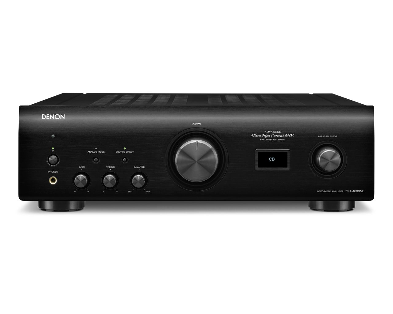 Denon PMA-1600NE - 2.0 Kanaals Zwarte Versterker