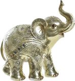 Merkloos DKD Home Decor Olifant Gouden Hars Decoratieve Figuur