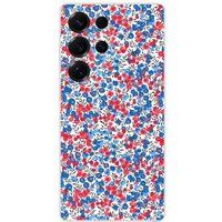 Samsung Galaxy S25 Ultra Liberty wiltshire bleu bedrukt siliconen hoesje