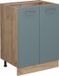Vicco R-Line Keukenonderkast – 60 cm WB Marmer Blauw-grijs