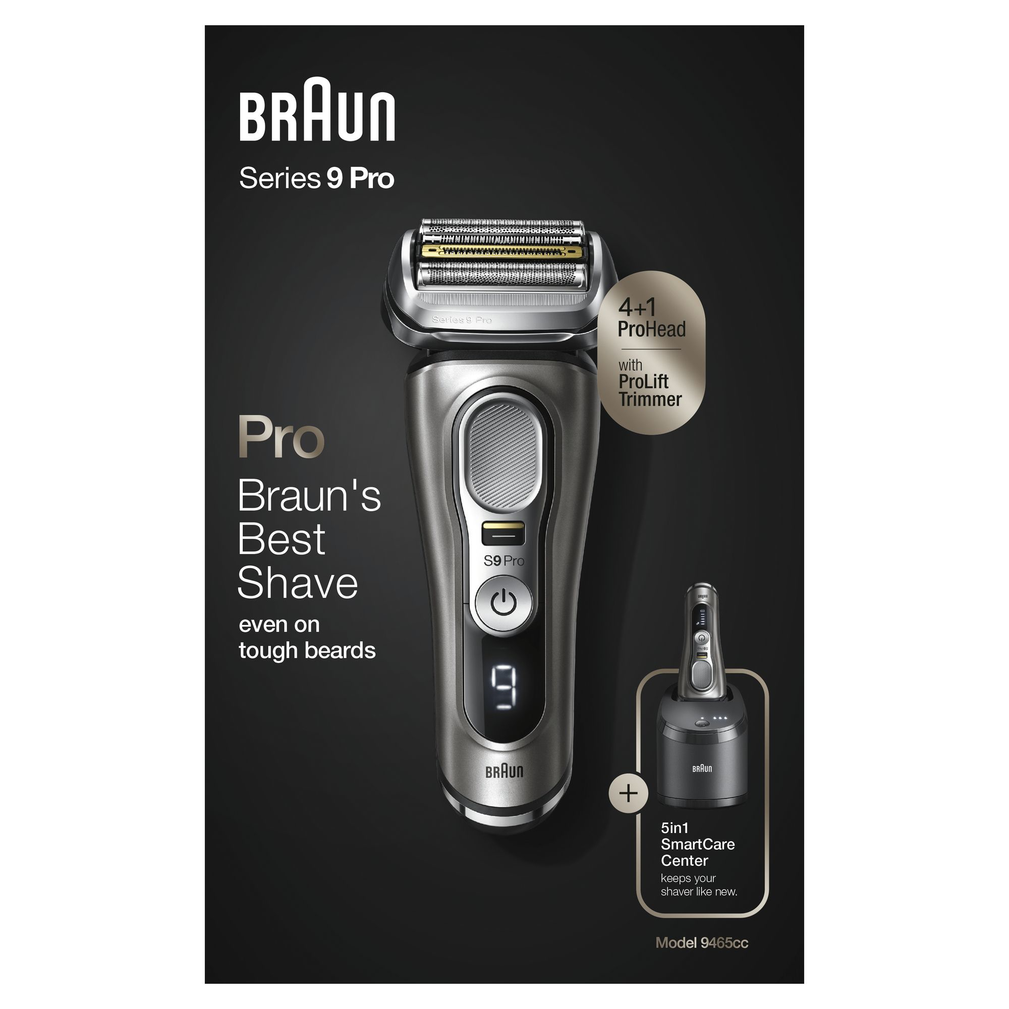 BRAUN シリーズ9PRO 9465CC - 電気シェーバー