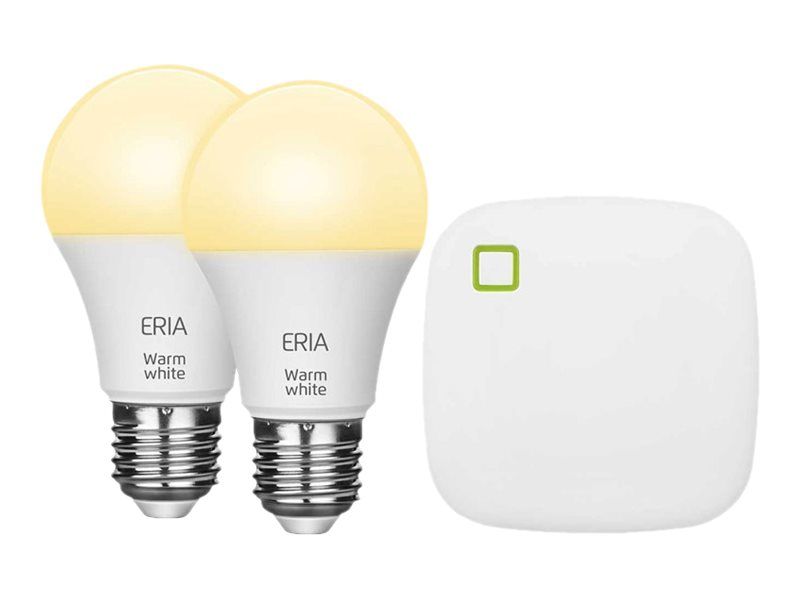 AduroSmart ERIA Startpakket E27 Lampen - Dimbaar Wit Licht - Inclusief Bridge