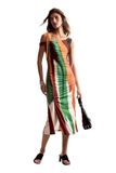 Desigual Robe sans manches de la collection pour femme, blanc cassé, L