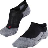 FALKE Ergonomic Sport System FALKE TK5 Invisible Wandelsokken anti blaren, lichte padding merinowol sportsokken dames zwart - Maat 41-42